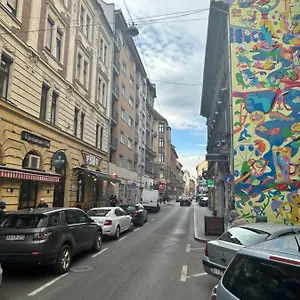  Apartament Danube Dwelling Akacfa 26 - Private Indoor Garage Węgry
